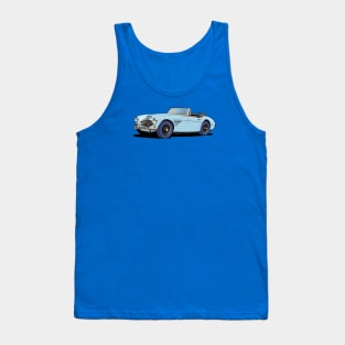 Austin-Healey 3000 British sports car in blue Tank Top